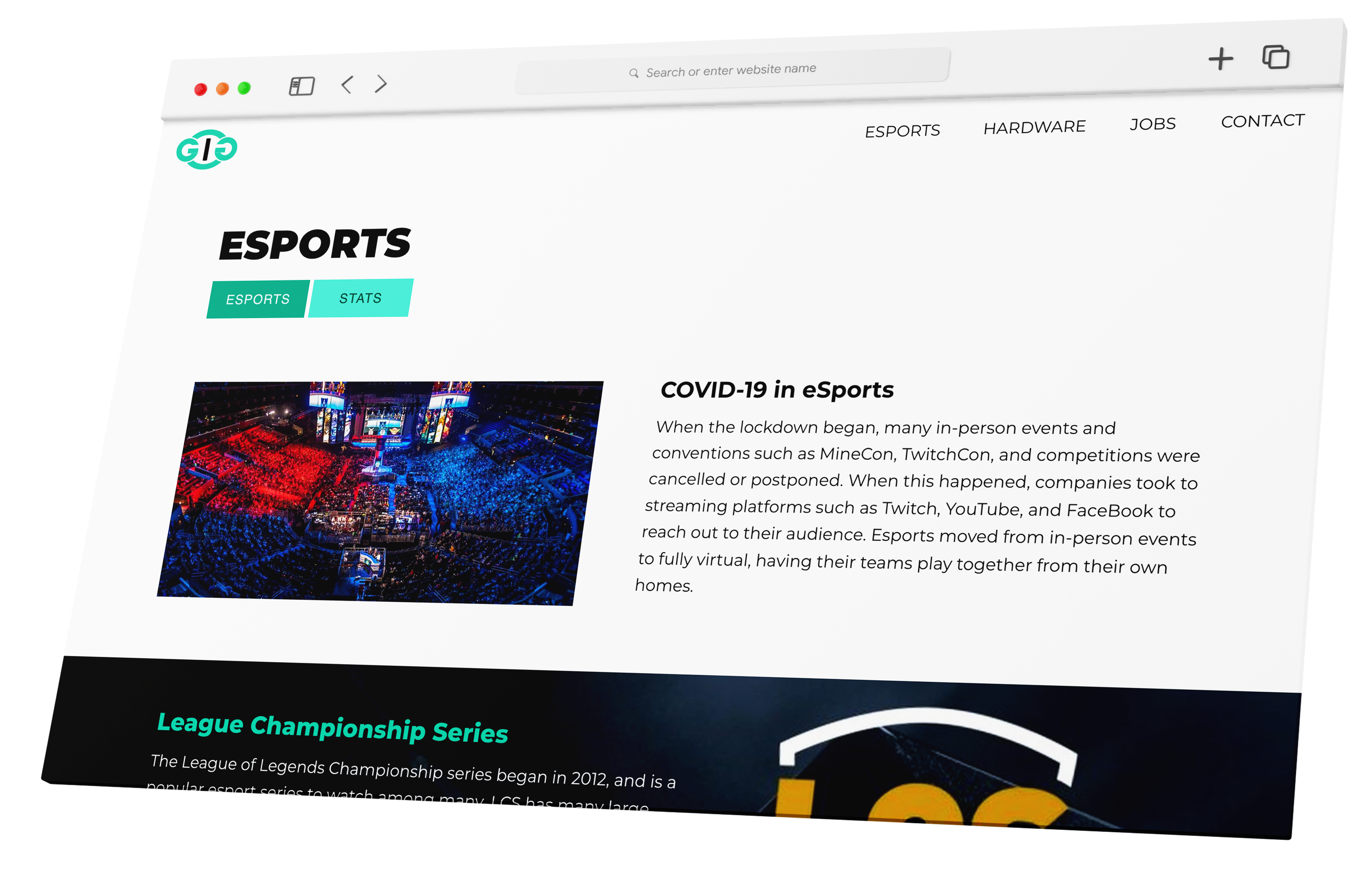 COVID Impact Mockup